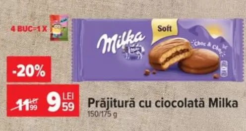 Milka - Prăjitură cu ciocolată