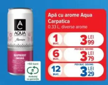 Apă cu arome