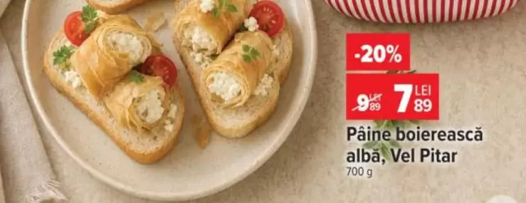 Pâine boierească albă