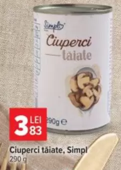 Ciuperci taiate