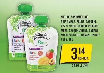 Apple - PIURE MERE, PRUNE, CĂPSUNI, VIȘINE/MERE, MANGO, PIERSICI/ MERE, CĂPSUNI/MERE, BANANE, MORCOVI/MERE, BANANE, PERE/PERE