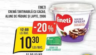 CREMĂ TARTINABILĂ CU CACAO, ALUNE DE PĂDURE ȘI LAPTE