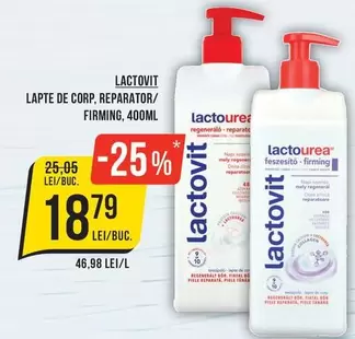 LAPTE DE CORP, REPARATOR/FIRMING