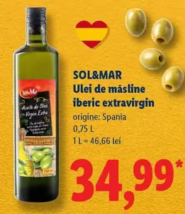 Ulei de m
asline iberic extravirgin