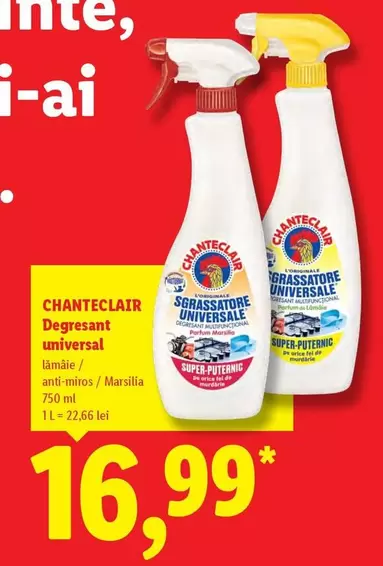 Degresant universal
