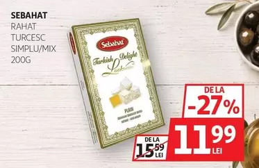 RAHAT TURCESC SIMPLU/MIX