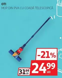 MOP DIN PVA CU COADĂ TELESCOPICA