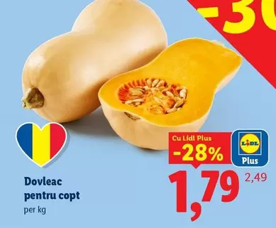 Dovleac pentru copt