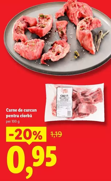 Carne de curcan pentru ciorbă