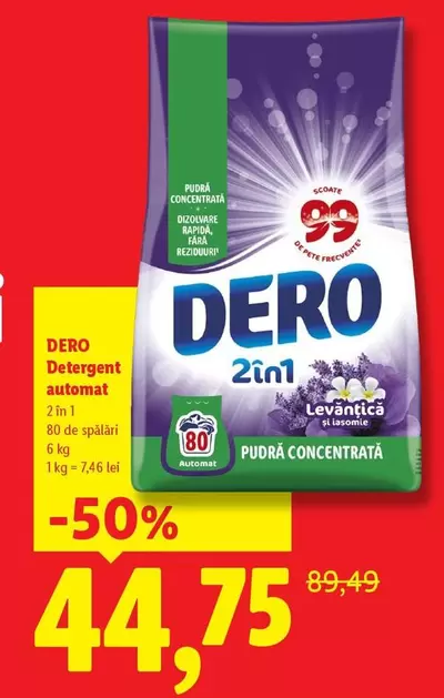 Dero - Detergent automat