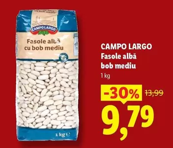 Fasole alba bob mediu