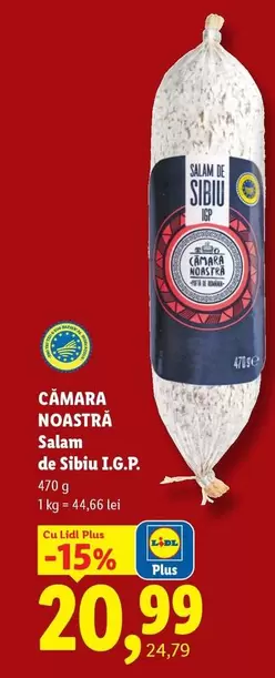Salam de Sibiu I.G.P.
