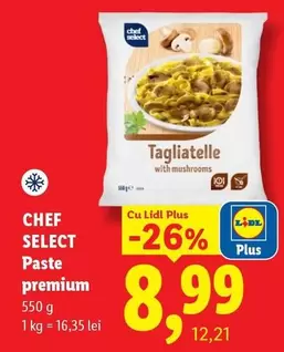 Tagliatelle with mushrooms