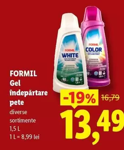 Gel îndepărtare pete