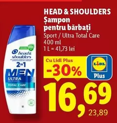 Total - Șampon pentru bărbați Sport / Ultra Care