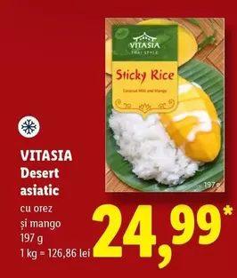 Sticky Rice cu orez și mango