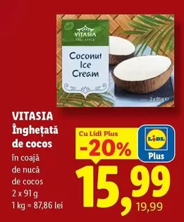 Înghețată de cocos
