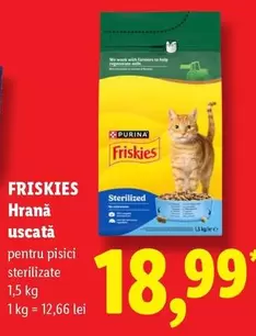 Purina - Hrană uscată pentru pisici sterilizate