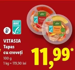 Tapas cu creveți