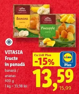 Fructe în panadă