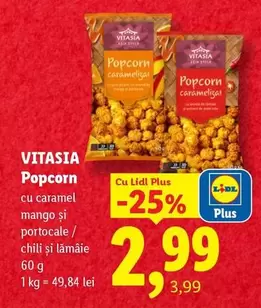Popcorn cu caramel