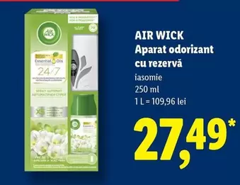 Aparat odorizant cu rezervă