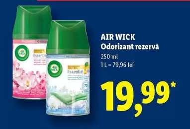 Odorizant rezervă