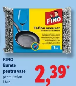Burete pentru vase pentru teflon