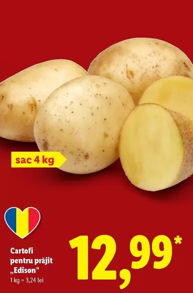 Cartofi pentru prăjit