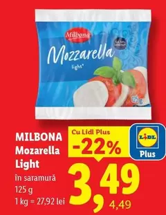Mozzarella Light