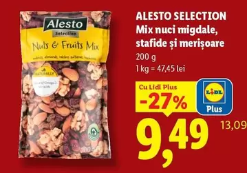 Mix nuci migdale, stafide și merișoare