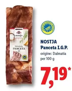 Panceta I.G.P.