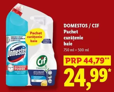Cif - Pachet curățenie baie