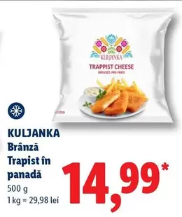 Brânză Trapist în panadă