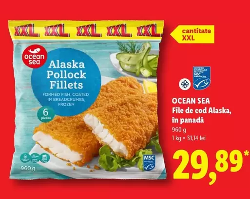 Frozen - File de cod Alaska, in panada