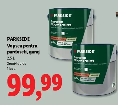 Vopsea pentru pardoseli, garaj