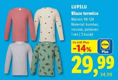 Bluze termice