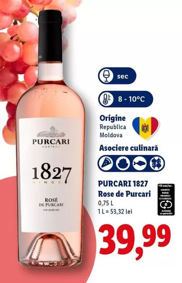1827 Rose de Purcari