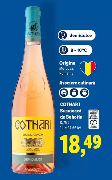 Cotnari - Busuiocă de Bohotin