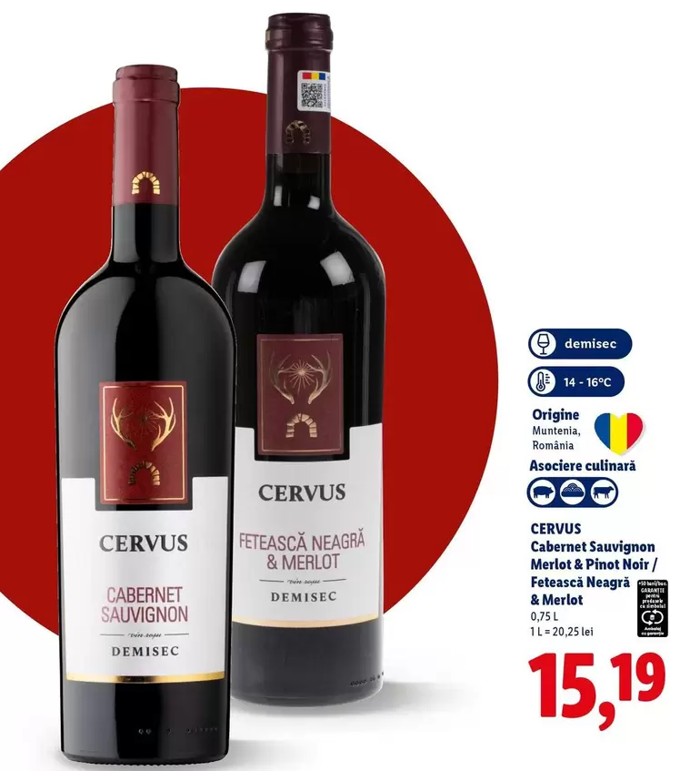 Cabernet Sauvignon, Fetească Neagră & Merlot