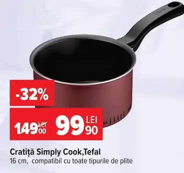 Tefal - Cratita Simply Cook