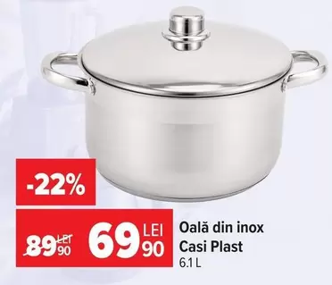 Oală din inox
