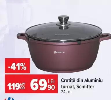 Schmitter - Cratită din aluminiu turnat