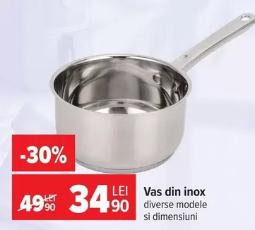 Vas din inox