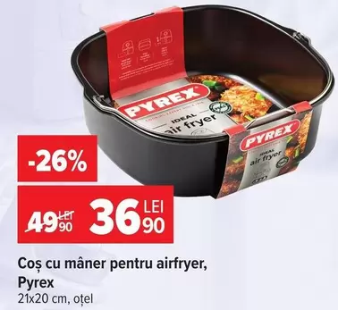 Coș cu mâner pentru airfryer