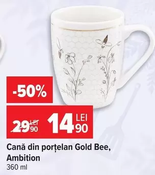 Cană din porțelan