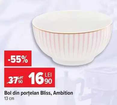 Bol din portelan