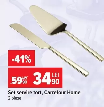 Set servire tort
