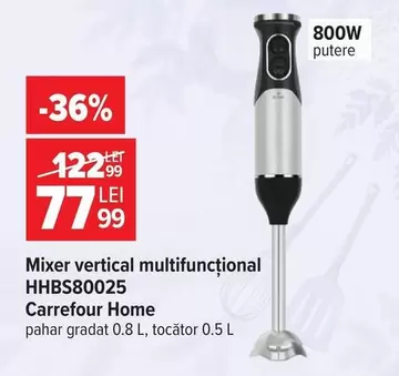 Vertical - Mixer vertical multifuncțional HHBS80025
