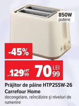 Prăjitor de pâine HTP2SSW-26